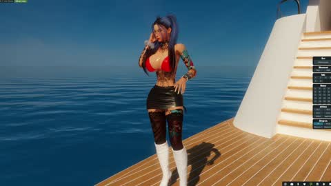 Snapshot of 3dx_naugthy chatting on 01.08.25 Naugthy Sara online show from 01.08.25