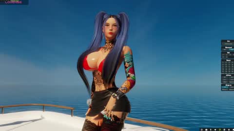 Snapshot of 3dx_naugthy chatting on 01.19.25 Naugthy Sara online show from 01.19.25