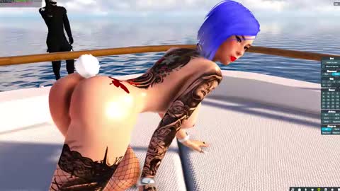 Snapshot of 3dx_naugthy chatting on 09.22.25 Naugthy Sara online show from 09.22.25