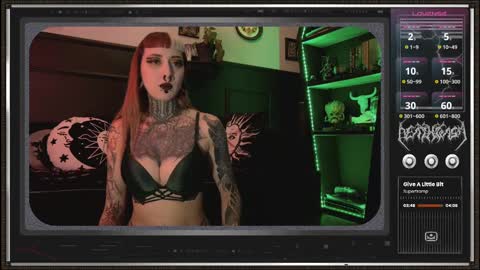 Snapshot of 666deathgasm chatting on 02.13.25 Juune online show from 02.13.25