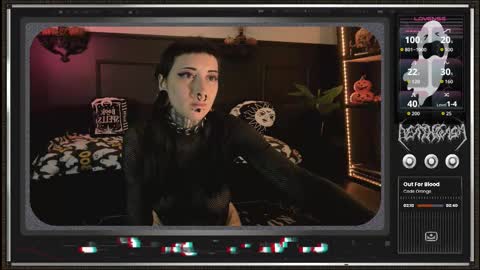 Snapshot of 666deathgasm chatting on 09.15.25 Juune online show from 09.15.25