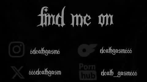 Snapshot of 666deathgasm chatting on 11.16.25 Juune online show from 11.16.25