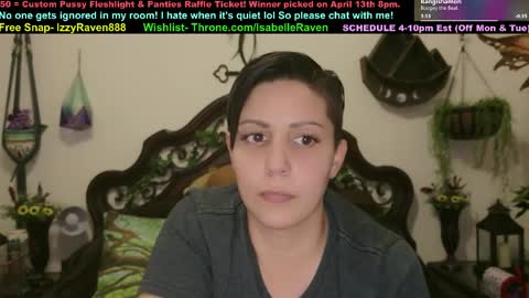 IsabelleRaven online show from 04.06.26