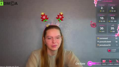 Welcome guys  Pleasure to see you all here  My name is Lysafeta and MichaelaTip menu is active Private is open  online show from 12.25.24