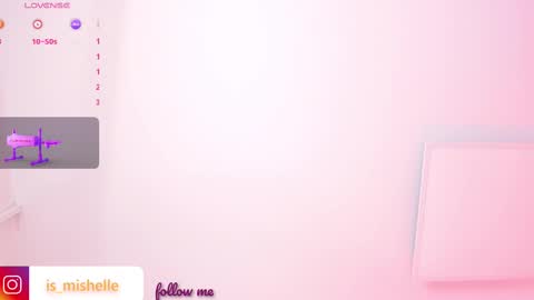 Snapshot of _mishelle chatting on 10.15.25 Mishelle online show from 10.15.25