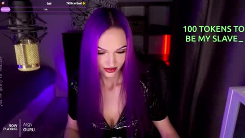 Snapshot of _mistress__ chatting on 01.07.25 Mistress Milana online show from 01.07.25
