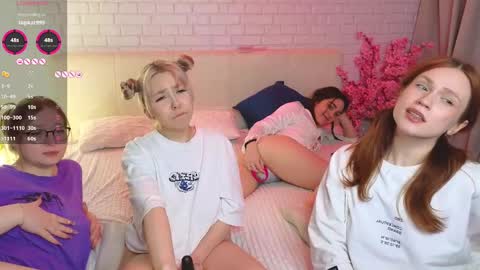 Merlizz Eva Jane Mila Nicole  left to right  online show from 02.09.25