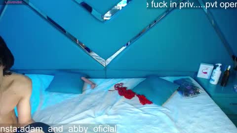 Snapshot of adam_and_abby_ chatting on 01.31.25 adam and abby online show from 01.31.25