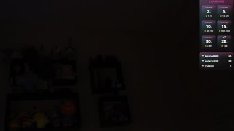 Snapshot of adele_fallen chatting on 02.12.25 Kamala Adele online show from 02.12.25