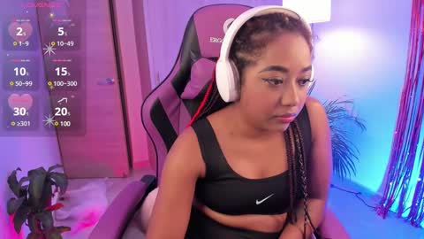 Snapshot of aisharose_ chatting on 02.18.25 Aisha online show from 02.18.25