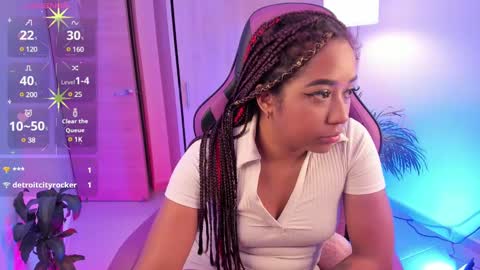 Snapshot of aisharose_ chatting on 02.20.25 Aisha online show from 02.20.25