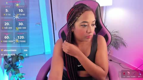 Snapshot of aisharose_ chatting on 02.23.25 Aisha online show from 02.23.25