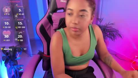 Snapshot of aisharose_ chatting on 02.26.25 Aisha online show from 02.26.25