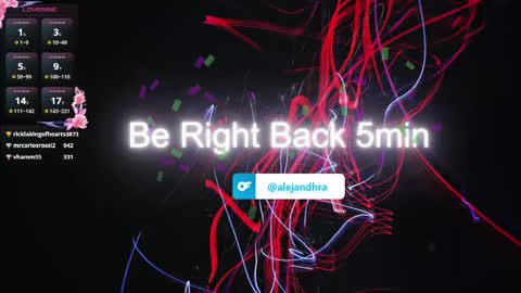 Snapshot of alejandhra chatting on 03.03.25 Alejandhra online show from 03.03.25