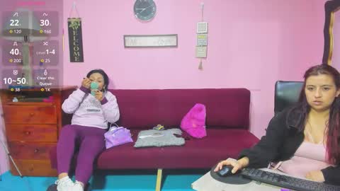 zoe and Kataleya online show from 10.16.25