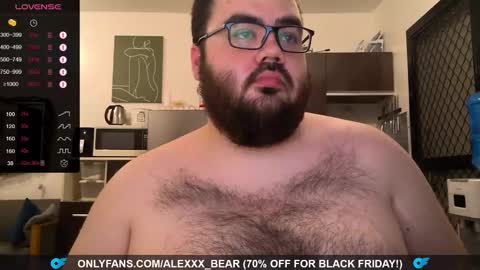 alexxxbear online show from 11.28.25
