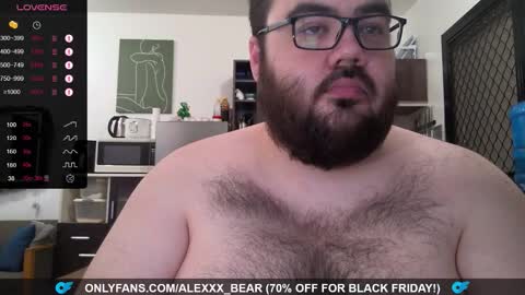 alexxxbear online show from 11.30.25