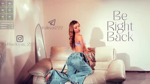 A L I S O N  online show from 01.07.25