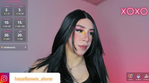 Hazel Bowie online show from 11.03.25