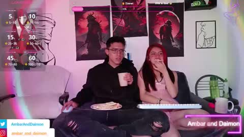 Snapshot of ambar_and_daimon_ chatting on 09.29.25 AMBAR AND DAIMON online show from 09.29.25