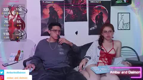 Snapshot of ambar_and_daimon_ chatting on 10.02.25 AMBAR AND DAIMON online show from 10.02.25