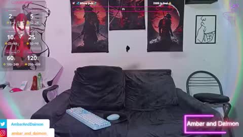 Snapshot of ambar_and_daimon_ chatting on 10.04.25 AMBAR AND DAIMON online show from 10.04.25