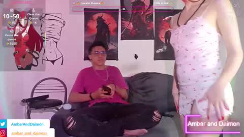 Snapshot of ambar_and_daimon_ chatting on 10.21.25 AMBAR AND DAIMON online show from 10.21.25