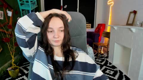 Snapshot of ameliamalina chatting on 02.04.25 Amelia online show from 02.04.25