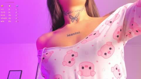 Snapshot of andrea_flow chatting on 02.13.25 Andrea online show from 02.13.25