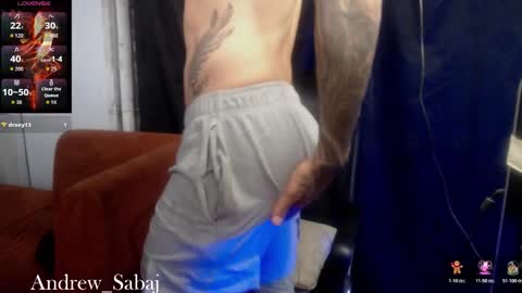 Snapshot of andrewsabaj777 chatting on 02.22.26 andrew sabaj online show from 02.22.26