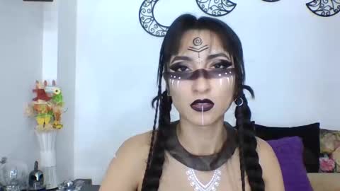 Snapshot of angela_mis chatting on 10.31.25 Angela online show from 10.31.25