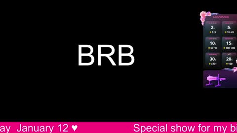 Anita  online show from 01.10.25