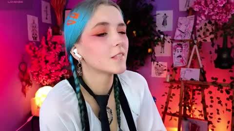 Snapshot of anna_bloom_ chatting on 02.21.25 Violett online show from 02.21.25