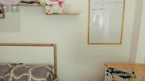  Anna Weells  online show from 02.23.26