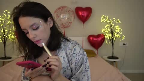 Snapshot of annaelys chatting on 02.13.25 Anna online show from 02.13.25