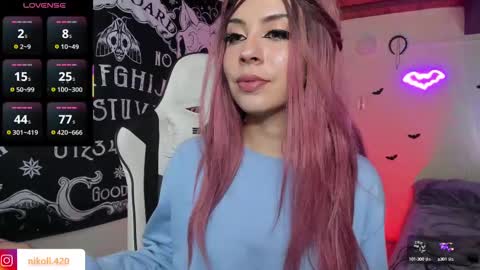 Snapshot of anni_420_ chatting on 02.13.25 Nikoll online show from 02.13.25