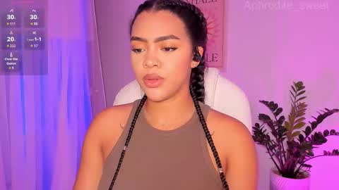 Snapshot of aphrodite_sweet chatting on 10.14.25 Karla online show from 10.14.25