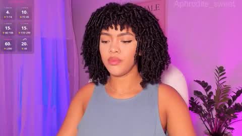 Snapshot of aphrodite_sweet chatting on 10.22.25 Karla online show from 10.22.25