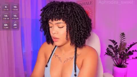 Snapshot of aphrodite_sweet chatting on 10.24.25 Karla online show from 10.24.25