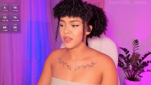 Snapshot of aphrodite_sweet chatting on 10.30.25 Karla online show from 10.30.25