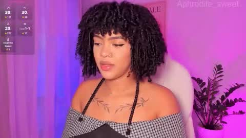 Snapshot of aphrodite_sweet chatting on 11.13.25 Karla online show from 11.13.25