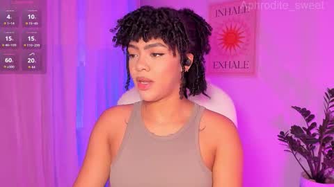 Snapshot of aphrodite_sweet chatting on 12.18.25 Karla online show from 12.18.25