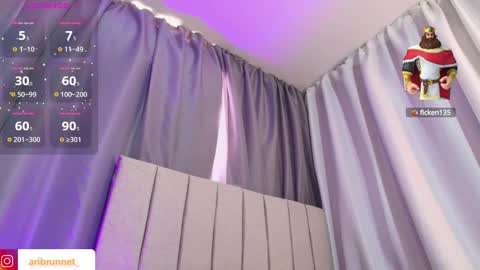 Snapshot of aribrunnet_ chatting on 02.18.25 Ari Just Ari online show from 02.18.25