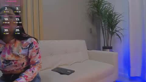 Snapshot of aronandluna chatting on 10.03.25 Aron and Luna online show from 10.03.25
