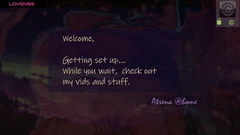 Snapshot of atrena chatting on 09.28.25 Atrena online show from 09.28.25