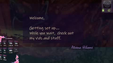 Snapshot of atrena chatting on 10.01.25 Atrena online show from 10.01.25