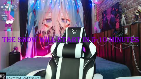Snapshot of aurora_natsuki chatting on 01.18.25 AURORA NATSUKI online show from 01.18.25