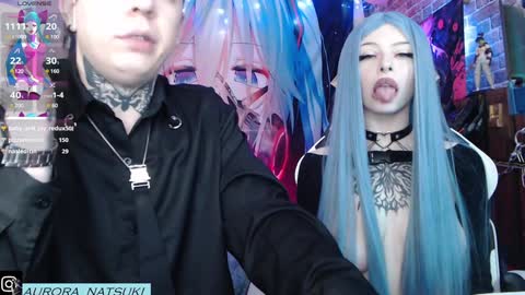 Snapshot of aurora_natsuki chatting on 01.19.25 AURORA NATSUKI online show from 01.19.25