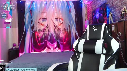 Snapshot of aurora_natsuki chatting on 01.24.25 AURORA NATSUKI online show from 01.24.25