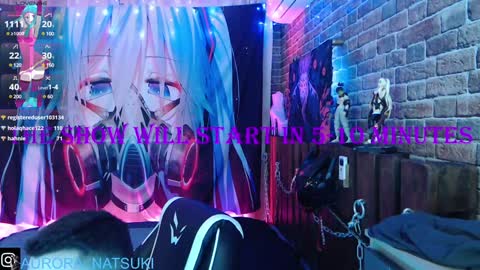 Snapshot of aurora_natsuki chatting on 02.02.25 AURORA NATSUKI online show from 02.02.25
